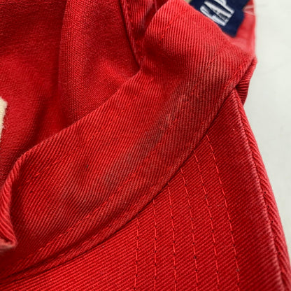 【中古品】【メンズ/レディース】 OLD GAP オールド ギャップ G LOGO CAP ロゴ キャップ 帽子 185-260818-ya-14-izu サイズ：S/M カラー：レッド 万代Net店
