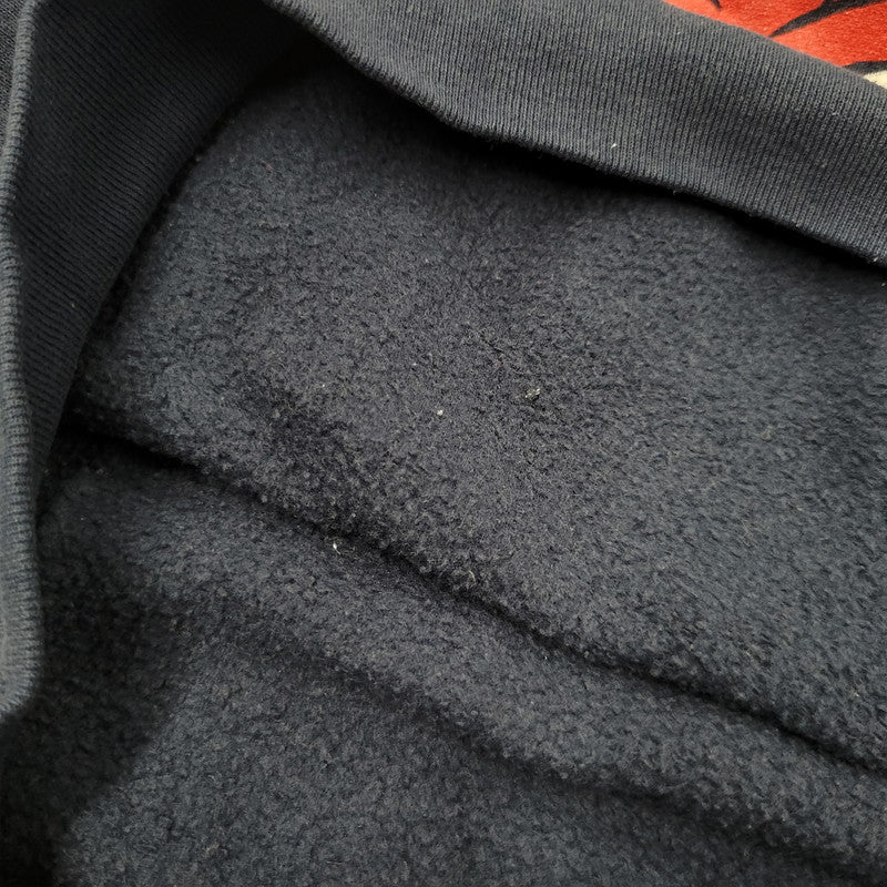 【中古品】【メンズ】 FRUIT OF THE LOOM フルーツオブザルーム USA製 FREEZE NEW YORK GRAPHIC SWEATSHIRT フリーズ ニューヨーク グラフィック スウェットシャツ トップス 146-260815-kh-06-izu サイズ：L カラー：ネイビー 万代Net店