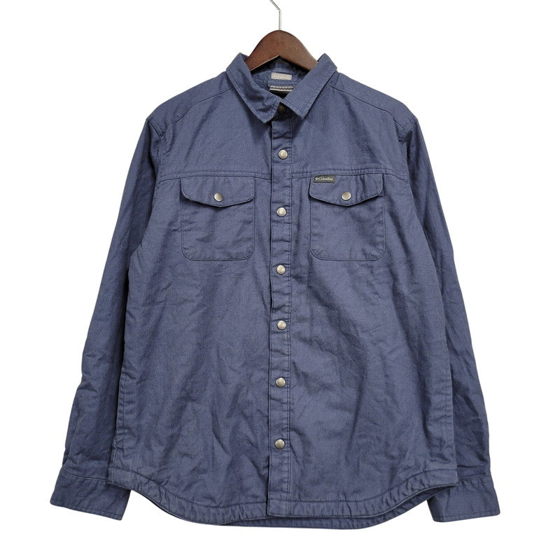 【中古品】【メンズ】 COLUMBIA コロンビア AM0458 FLEECE LINER WORK JACKET フリース ライナー ワーク ジャケット アウター 144-260816-kh-03-izu サイズ：M カラー：ブルー 万代Net店