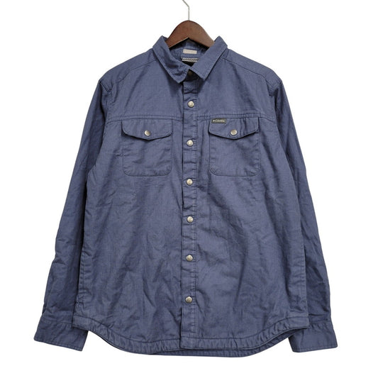 【中古品】【メンズ】 COLUMBIA コロンビア AM0458 FLEECE LINER WORK JACKET フリース ライナー ワーク ジャケット アウター 144-260816-kh-03-izu サイズ：M カラー：ブルー 万代Net店