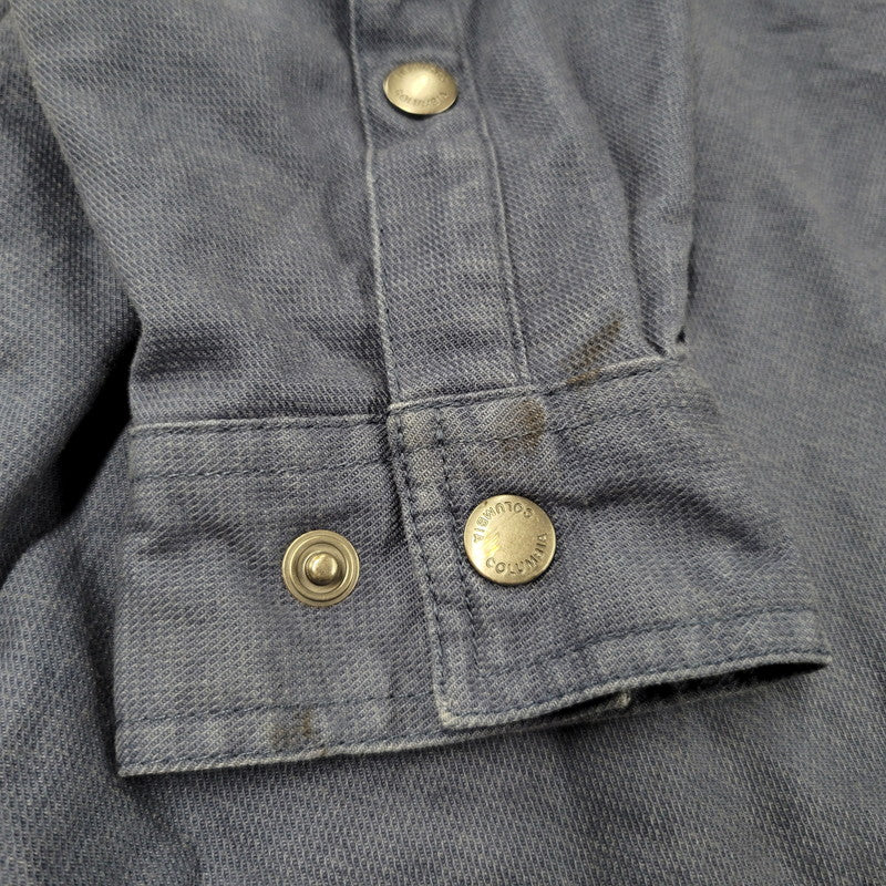 【中古品】【メンズ】 COLUMBIA コロンビア AM0458 FLEECE LINER WORK JACKET フリース ライナー ワーク ジャケット アウター 144-260816-kh-03-izu サイズ：M カラー：ブルー 万代Net店