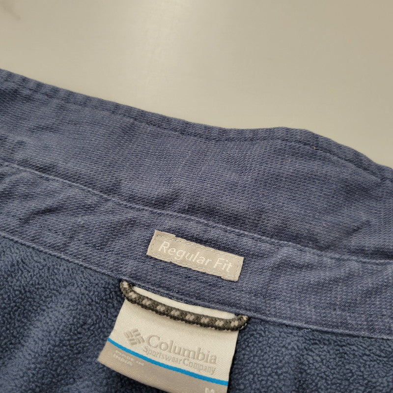 【中古品】【メンズ】 COLUMBIA コロンビア AM0458 FLEECE LINER WORK JACKET フリース ライナー ワーク ジャケット アウター 144-260816-kh-03-izu サイズ：M カラー：ブルー 万代Net店