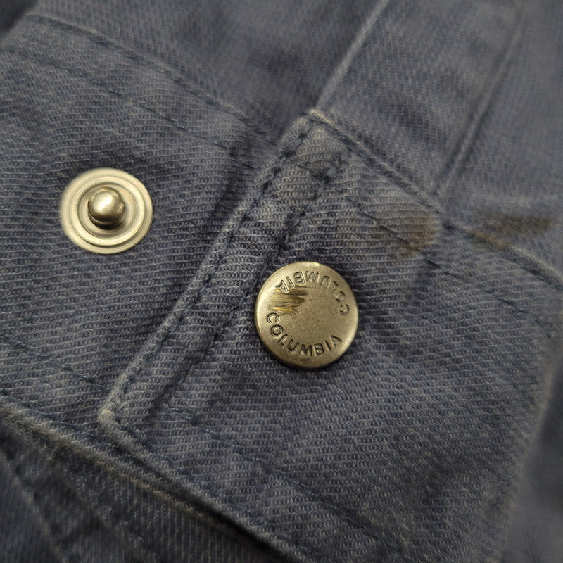 【中古品】【メンズ】 COLUMBIA コロンビア AM0458 FLEECE LINER WORK JACKET フリース ライナー ワーク ジャケット アウター 144-260816-kh-03-izu サイズ：M カラー：ブルー 万代Net店