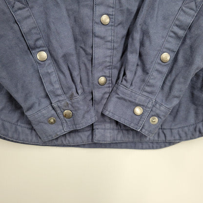 【中古品】【メンズ】 COLUMBIA コロンビア AM0458 FLEECE LINER WORK JACKET フリース ライナー ワーク ジャケット アウター 144-260816-kh-03-izu サイズ：M カラー：ブルー 万代Net店