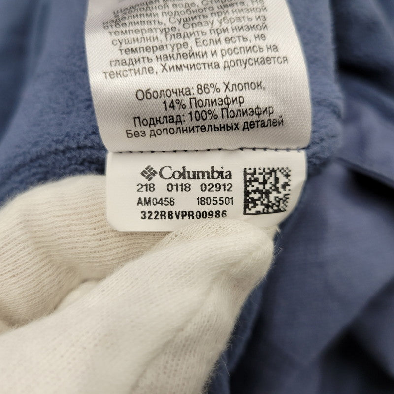 【中古品】【メンズ】 COLUMBIA コロンビア AM0458 FLEECE LINER WORK JACKET フリース ライナー ワーク ジャケット アウター 144-260816-kh-03-izu サイズ：M カラー：ブルー 万代Net店
