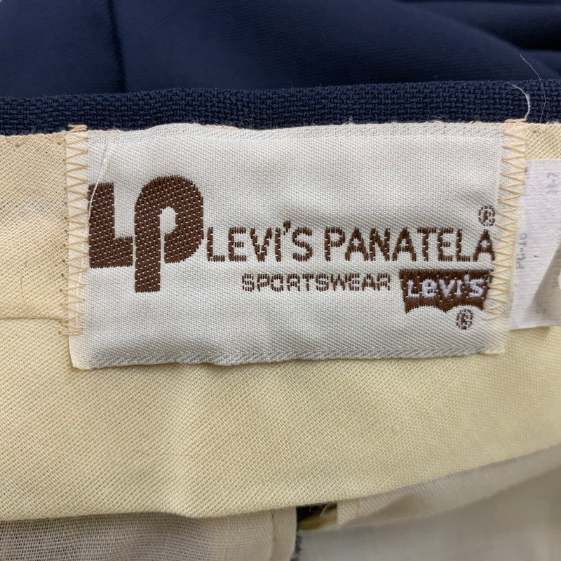 【中古品】【メンズ】 LEVI'S PANATELA リーバイス パナテラ ロケットTALON 70’S FLARE SLACKS フレア スラックス ズボン ボトムス 157-260818-ya-03-izu サイズ：下記参照 カラー：ネイビー 万代Net店