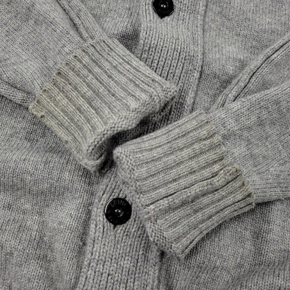 【中古品】【メンズ】 STONE ISLAND ストーンアイランド STANDCOLLAR CARDIGAN 611550LA3 スタンドカラーカーディガン 141-260808-as-01-izu サイズ：M カラー：グレー 万代Net店