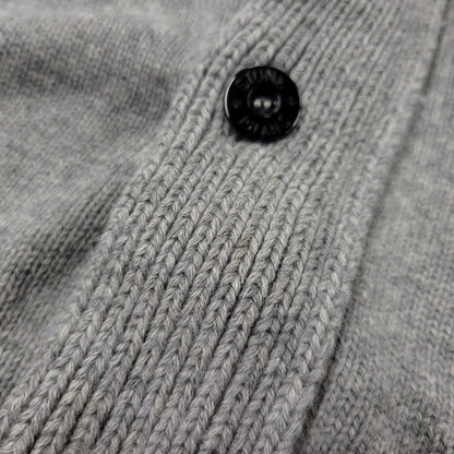 【中古品】【メンズ】 STONE ISLAND ストーンアイランド STANDCOLLAR CARDIGAN 611550LA3 スタンドカラーカーディガン 141-260808-as-01-izu サイズ：M カラー：グレー 万代Net店