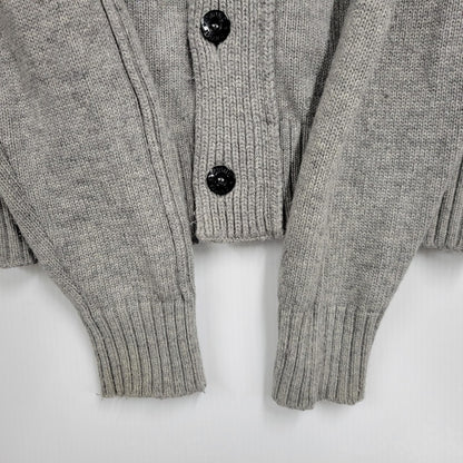 【中古品】【メンズ】 STONE ISLAND ストーンアイランド STANDCOLLAR CARDIGAN 611550LA3 スタンドカラーカーディガン 141-260808-as-01-izu サイズ：M カラー：グレー 万代Net店