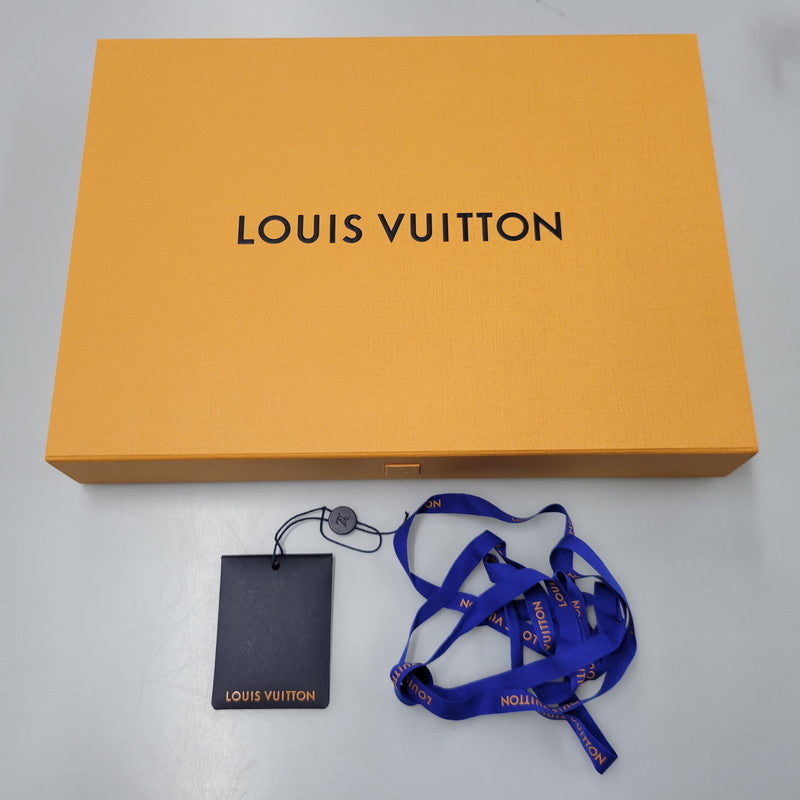 【中古品】【メンズ】 LOUIS VUITTON ルイ・ヴィトン RM262MM 805 HVS19W モノグラム ブークレ オープンカラー ショートスリーブシャツ 半袖 141-260809-as-13-izu サイズ：XL カラー：ブルー 万代Net店
