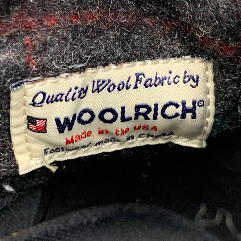 【中古品】【メンズ/レディース】 TIMBERLAND ティンバーランド×WOOLRICH ウールリッチ 6751R EARTHKEEPERS LEATHER BOOTS アースキーパーズ レザー ブーツ シューズ 靴 164-260818-ya-12-izu サイズ：26cm カラー：ブラウン 万代Net店