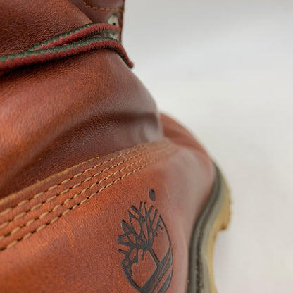 【中古品】【メンズ/レディース】 TIMBERLAND ティンバーランド×WOOLRICH ウールリッチ 6751R EARTHKEEPERS LEATHER BOOTS アースキーパーズ レザー ブーツ シューズ 靴 164-260818-ya-12-izu サイズ：26cm カラー：ブラウン 万代Net店