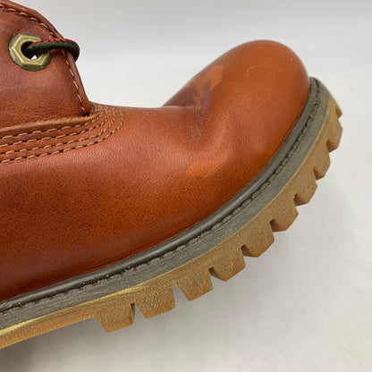 【中古品】【メンズ/レディース】 TIMBERLAND ティンバーランド×WOOLRICH ウールリッチ 6751R EARTHKEEPERS LEATHER BOOTS アースキーパーズ レザー ブーツ シューズ 靴 164-260818-ya-12-izu サイズ：26cm カラー：ブラウン 万代Net店