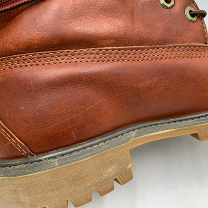 【中古品】【メンズ/レディース】 TIMBERLAND ティンバーランド×WOOLRICH ウールリッチ 6751R EARTHKEEPERS LEATHER BOOTS アースキーパーズ レザー ブーツ シューズ 靴 164-260818-ya-12-izu サイズ：26cm カラー：ブラウン 万代Net店