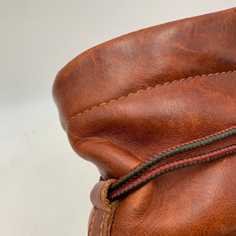 【中古品】【メンズ/レディース】 TIMBERLAND ティンバーランド×WOOLRICH ウールリッチ 6751R EARTHKEEPERS LEATHER BOOTS アースキーパーズ レザー ブーツ シューズ 靴 164-260818-ya-12-izu サイズ：26cm カラー：ブラウン 万代Net店