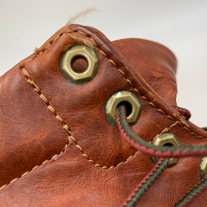 【中古品】【メンズ/レディース】 TIMBERLAND ティンバーランド×WOOLRICH ウールリッチ 6751R EARTHKEEPERS LEATHER BOOTS アースキーパーズ レザー ブーツ シューズ 靴 164-260818-ya-12-izu サイズ：26cm カラー：ブラウン 万代Net店
