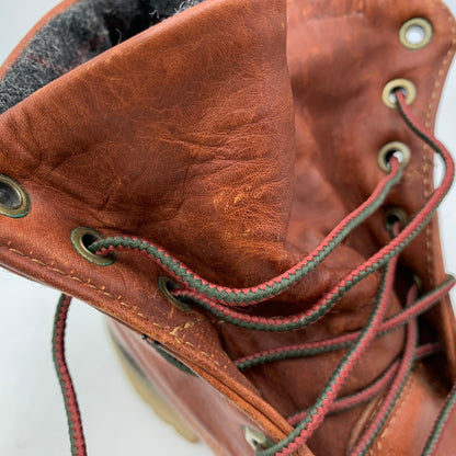【中古品】【メンズ/レディース】 TIMBERLAND ティンバーランド×WOOLRICH ウールリッチ 6751R EARTHKEEPERS LEATHER BOOTS アースキーパーズ レザー ブーツ シューズ 靴 164-260818-ya-12-izu サイズ：26cm カラー：ブラウン 万代Net店