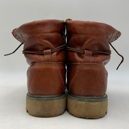 【中古品】【メンズ/レディース】 TIMBERLAND ティンバーランド×WOOLRICH ウールリッチ 6751R EARTHKEEPERS LEATHER BOOTS アースキーパーズ レザー ブーツ シューズ 靴 164-260818-ya-12-izu サイズ：26cm カラー：ブラウン 万代Net店