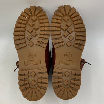 【中古品】【メンズ/レディース】 TIMBERLAND ティンバーランド×WOOLRICH ウールリッチ 6751R EARTHKEEPERS LEATHER BOOTS アースキーパーズ レザー ブーツ シューズ 靴 164-260818-ya-12-izu サイズ：26cm カラー：ブラウン 万代Net店
