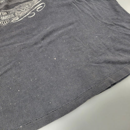 【現状渡し品】【メンズ】 HARLEY DAVIDSON ハーレーダビッドソン USA製 両シングル NOBODY'S OL' LADY SS TEE ショートスリーブ Tシャツ トップス 146-260815-kh-02-izu サイズ：XL カラー：ブラック系 万代Net店