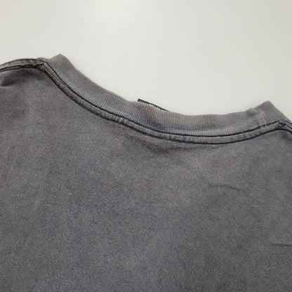 【現状渡し品】【メンズ】 HARLEY DAVIDSON ハーレーダビッドソン USA製 両シングル NOBODY'S OL' LADY SS TEE ショートスリーブ Tシャツ トップス 146-260815-kh-02-izu サイズ：XL カラー：ブラック系 万代Net店