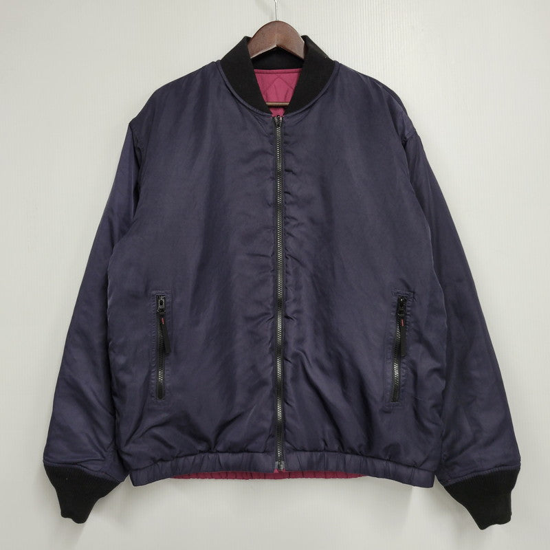 【中古品】【メンズ】 THISISNEVERTHAT ディスイズネバーザット REVERSIBLE BOMBER JACKET TN253WOWHS11 リバーシブル ボンバージャケット 142-260808-as-02-izu サイズ：M カラー：レッド系/ネイビー 万代Net店
