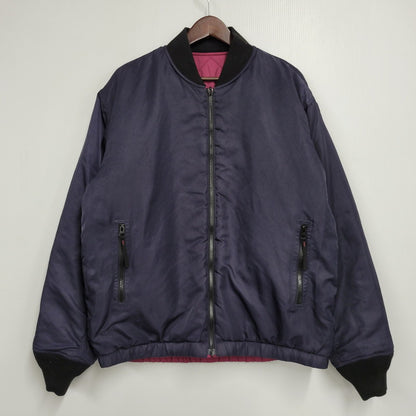 【中古品】【メンズ】 THISISNEVERTHAT ディスイズネバーザット REVERSIBLE BOMBER JACKET TN253WOWHS11 リバーシブル ボンバージャケット 142-260808-as-02-izu サイズ：M カラー：レッド系/ネイビー 万代Net店