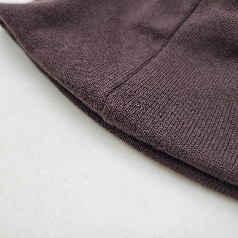 【中古品】【メンズ/レディース】 BOTT ボット B LOGO SKULL CAP BEANIE Bロゴ スカル キャップ ビーニー ニット帽 帽子 185-260814-as-11-izu サイズ：F カラー：ブラウン 万代Net店