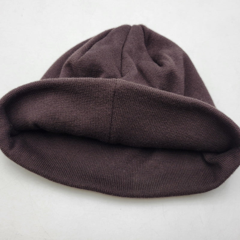 【中古品】【メンズ/レディース】 BOTT ボット B LOGO SKULL CAP BEANIE Bロゴ スカル キャップ ビーニー ニット帽 帽子 185-260814-as-11-izu サイズ：F カラー：ブラウン 万代Net店