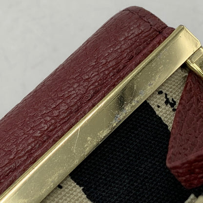 【中古品】【レディース】 VIVIENNE WESTWOOD ヴィヴィアンウエストウッド EXECUTIVE エグゼクティブ 3つ折り がま口 ウォレット 財布 200-260818-ya-17-izu カラー：レッド 万代Net店