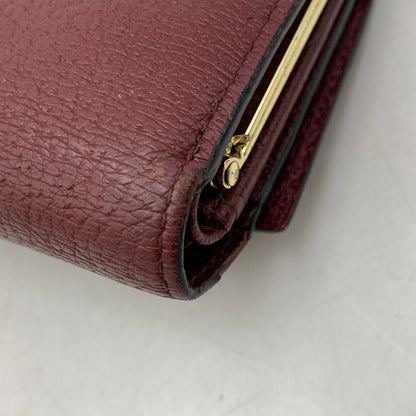【中古品】【レディース】 VIVIENNE WESTWOOD ヴィヴィアンウエストウッド EXECUTIVE エグゼクティブ 3つ折り がま口 ウォレット 財布 200-260818-ya-17-izu カラー：レッド 万代Net店