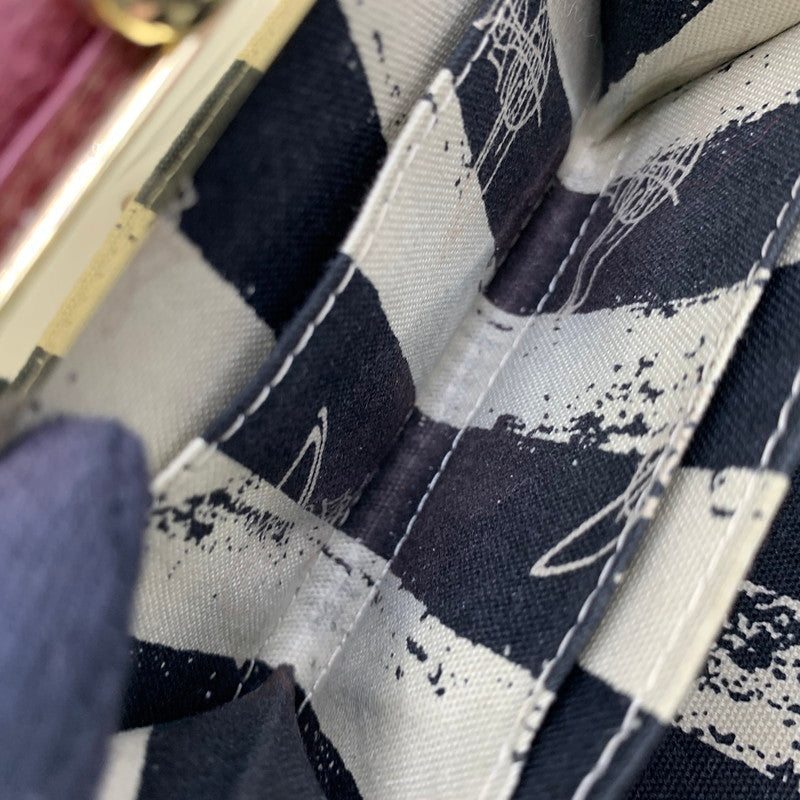 【中古品】【レディース】 VIVIENNE WESTWOOD ヴィヴィアンウエストウッド EXECUTIVE エグゼクティブ 3つ折り がま口 ウォレット 財布 200-260818-ya-17-izu カラー：レッド 万代Net店