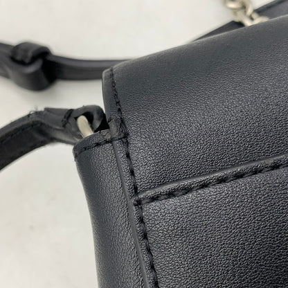 【中古品】【レディース】 CALVIN KLEIN カルバン クライン CHAIN SHOULDER BAG チェーン ショルダ－ バッグ カバン 鞄 188-260818-ya-19-izu カラー：ブラック 万代Net店