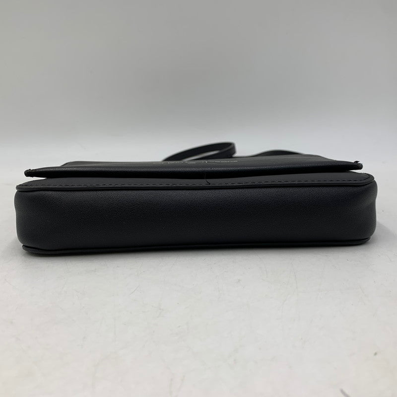 【中古品】【レディース】 CALVIN KLEIN カルバン クライン CHAIN SHOULDER BAG チェーン ショルダ－ バッグ カバン 鞄 188-260818-ya-19-izu カラー：ブラック 万代Net店