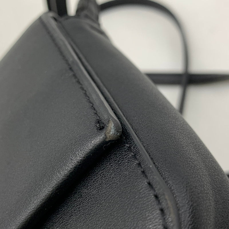 【中古品】【レディース】 CALVIN KLEIN カルバン クライン CHAIN SHOULDER BAG チェーン ショルダ－ バッグ カバン 鞄 188-260818-ya-19-izu カラー：ブラック 万代Net店