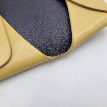 【中古品】【メンズ/レディース】 JIL SANDER ジルサンダー FOLDED COIN PURSE フォールデッド コイン パース ケース 200-260809-as-11-izu カラー：イエロー 万代Net店