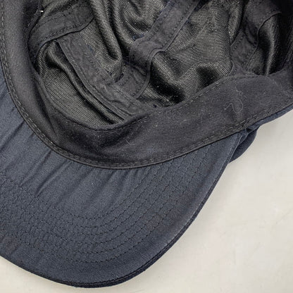 【中古品】【メンズ/レディース】 SUPREME シュプリーム × BUCOL ブコル 17FW RAW SILK CAMP CAP ロウ シルク キャンプ キャップ 帽子 185-260809-ya-07-izu サイズ：F カラー：ブラック 万代Net店