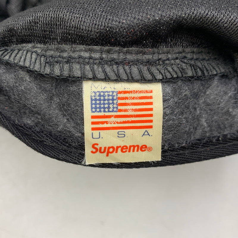 【中古品】【メンズ/レディース】 SUPREME シュプリーム × BUCOL ブコル 17FW RAW SILK CAMP CAP ロウ シルク キャンプ キャップ 帽子 185-260809-ya-07-izu サイズ：F カラー：ブラック 万代Net店