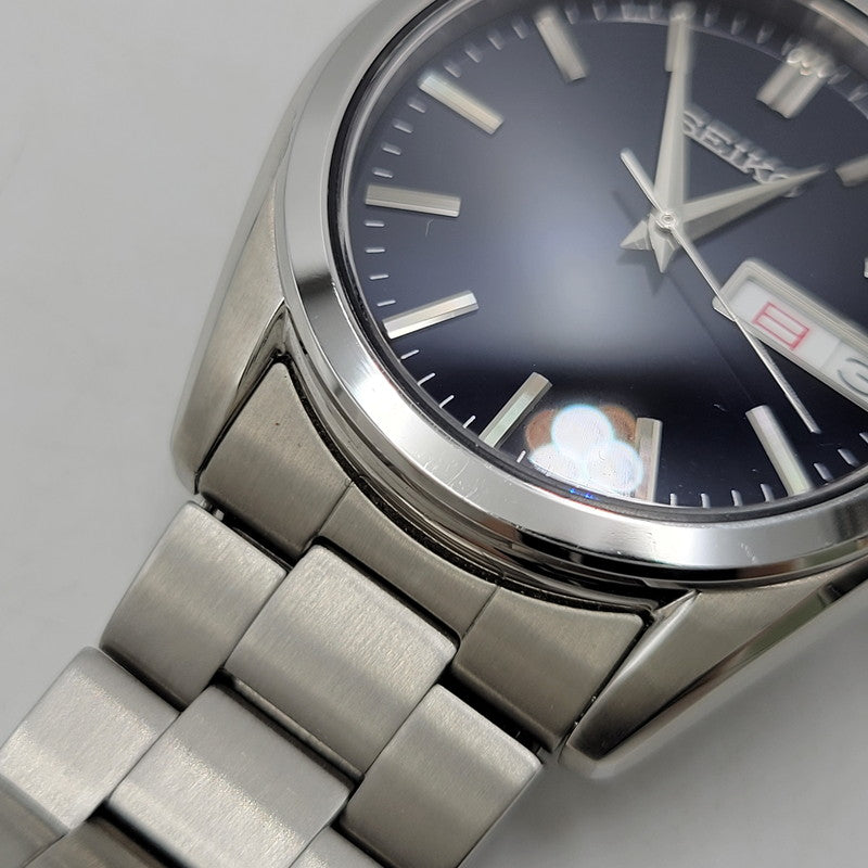 【中古品】【メンズ/レディース】 SEIKO セイコー S SERIES DAY DATE QUARTZ WATCH SBTH009 6N53-00B0 Sシリーズ デイデイト クォーツ 腕時計 197-260809-as-09-izu カラー：シルバ×ネイビー 万代Net店