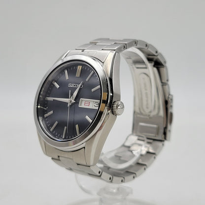 【中古品】【メンズ/レディース】 SEIKO セイコー S SERIES DAY DATE QUARTZ WATCH SBTH009 6N53-00B0 Sシリーズ デイデイト クォーツ 腕時計 197-260809-as-09-izu カラー：シルバ×ネイビー 万代Net店
