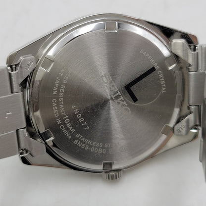 【中古品】【メンズ/レディース】 SEIKO セイコー S SERIES DAY DATE QUARTZ WATCH SBTH009 6N53-00B0 Sシリーズ デイデイト クォーツ 腕時計 197-260809-as-09-izu カラー：シルバ×ネイビー 万代Net店
