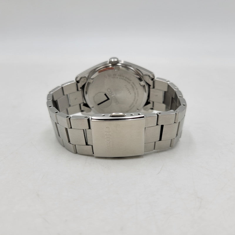 【中古品】【メンズ/レディース】 SEIKO セイコー S SERIES DAY DATE QUARTZ WATCH SBTH009 6N53-00B0 Sシリーズ デイデイト クォーツ 腕時計 197-260809-as-09-izu カラー：シルバ×ネイビー 万代Net店