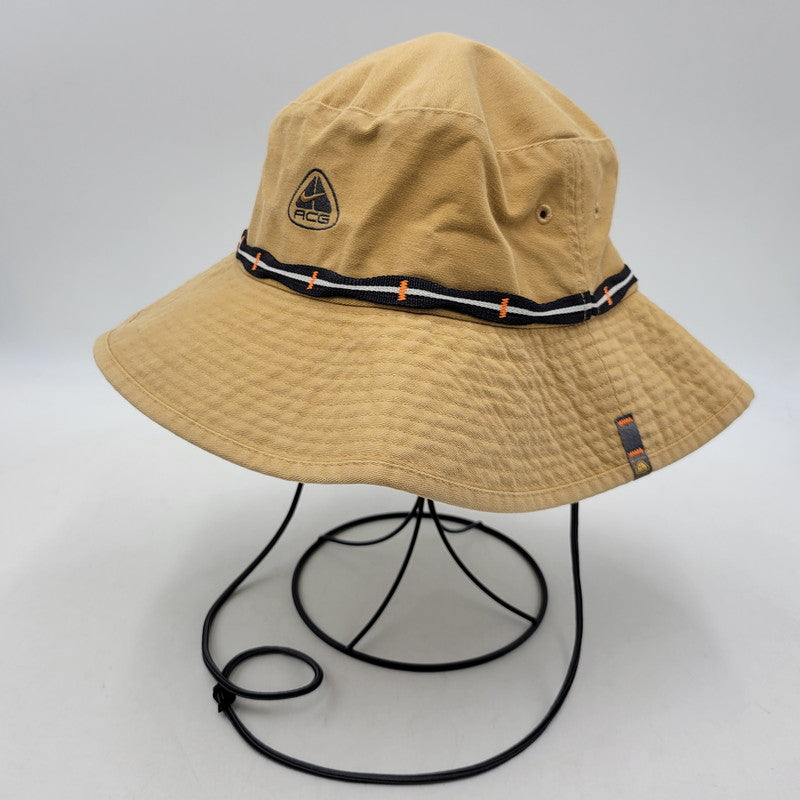 【中古品】【メンズ/レディース】 NIKE ACG ナイキ エーシージー BUCKET HAT S40710WDA バケットハット バケハ 帽子 185-260809-as-12-izu サイズ：M/L カラー：ブラウン 万代Net店