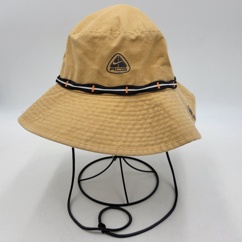 【中古品】【メンズ/レディース】 NIKE ACG ナイキ エーシージー BUCKET HAT S40710WDA バケットハット バケハ 帽子 185-260809-as-12-izu サイズ：M/L カラー：ブラウン 万代Net店