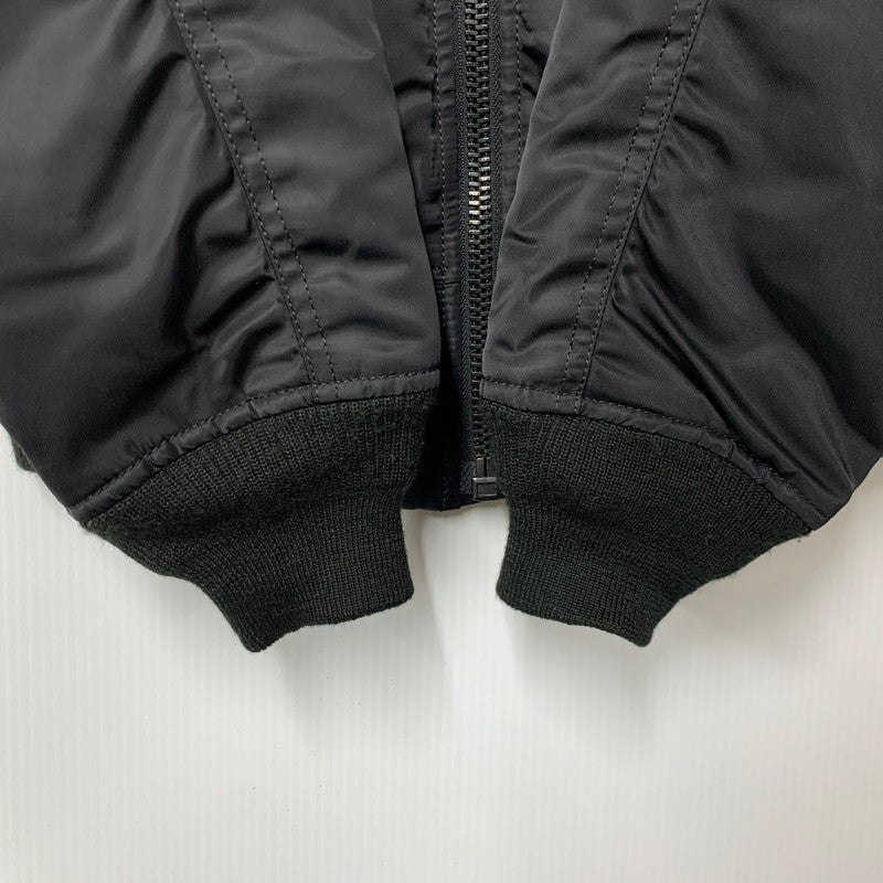 【中古品】【メンズ】 AVIREX アヴィレックス 783-2952013 COMMERCIAL LOGO コマーシャル ロゴ MA-1 FLIGHT JACKET フライト ジャケット アウター 145-260809-ya-11-izu サイズ：M カラー：ブラック×オレンジ 万代Net店
