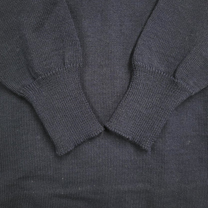 【中古品】【メンズ】 BRITISH ARMY ブリティッシュ アーミー 8405-99-978-4400 BOAT NECK SWEATER ボート ネック セーター トップス 146-260816-kh-02-izu サイズ：94cm カラー：ネイビー 万代Net店