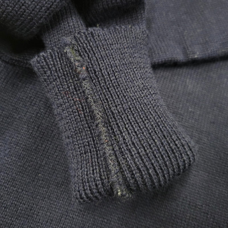【中古品】【メンズ】 BRITISH ARMY ブリティッシュ アーミー 8405-99-978-4400 BOAT NECK SWEATER ボート ネック セーター トップス 146-260816-kh-02-izu サイズ：94cm カラー：ネイビー 万代Net店