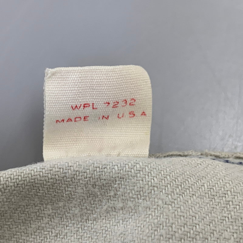 【現状渡し品】【メンズ】 RUSSELL SOUTHERN ラッセル サザン BASEBALL SHIRT ベースボールシャツ USA製 半袖 146-260818-as-25-izu サイズ：XL カラー：アイボリー系 万代Net店