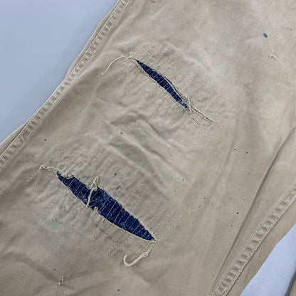 【現状渡し品】【メンズ】 VINTAGE ヴィンテージ CHINO TROUSERS チノ トラウザーズ ズボン ボトムス 157-260809-ya-13-izu サイズ：下記参照 カラー：ベージュ 万代Net店