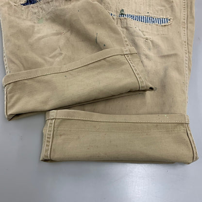 【現状渡し品】【メンズ】 VINTAGE ヴィンテージ CHINO TROUSERS チノ トラウザーズ ズボン ボトムス 157-260809-ya-13-izu サイズ：下記参照 カラー：ベージュ 万代Net店